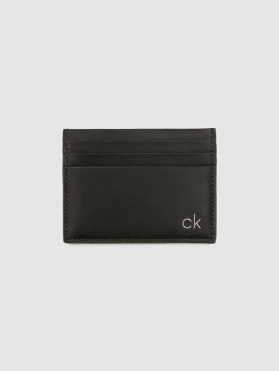 Calvin Klein Táskák & Kiegészítők HU667637 | Calvin Klein Bőr Férfi Kártyatartó Fekete